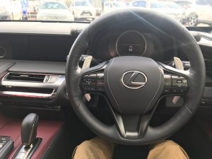 lexus lc500h steering wheel