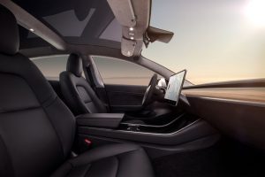 Tesla model3 dashboard