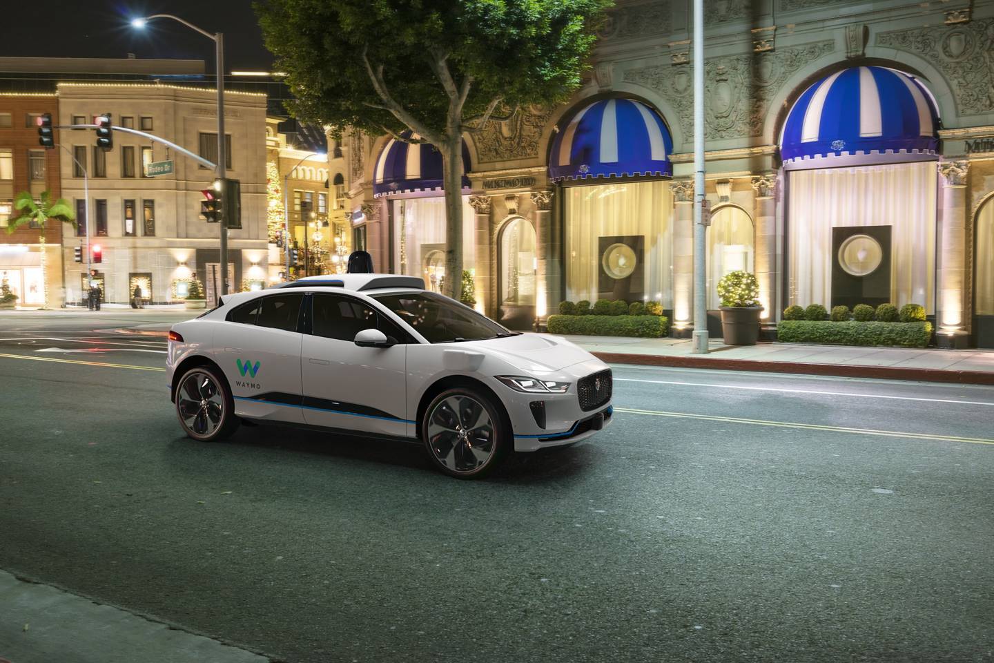 jaguar I-pace suv waymo self-drive technology testing