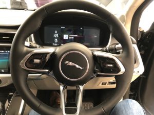 jaguar ipace steering wheel